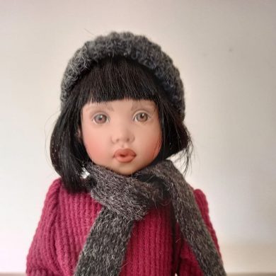 Photo du visage de la petite marchande d'allumettes d'Helen Kish