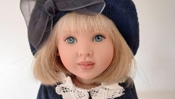 Photo du visage de la poupée Kristina d'Helen Kish