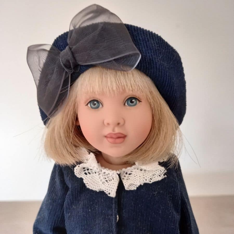 Photo du visage de la poupée Kristina d'Helen Kish