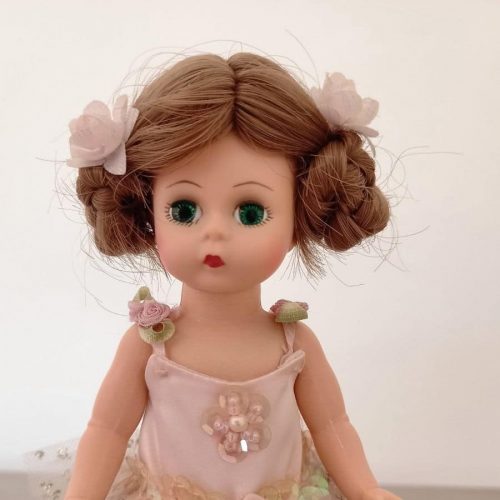 Photo du visage de la poupée Ballerina de Madame Alexander