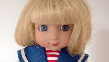 Photo du visage de la poupée Ann Estelle de Mary Engelbreit pour Robert Tonner