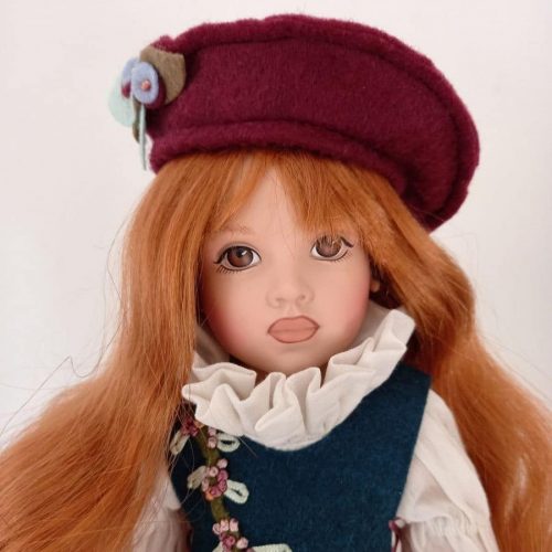 Photo du visage de la poupée Autumn d'Helen Kish
