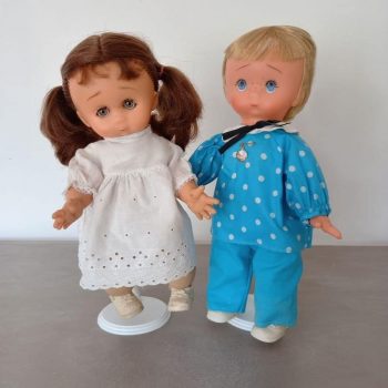 Photo du couple de poupées Boudy de Bella