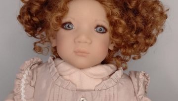 Photo du visage de la poupée Irmi d'Annette Himstedt
