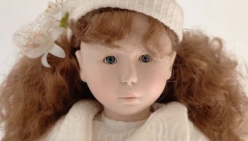 Photo du visage de la poupée Lola de Malou Ancelin pour Corolle
