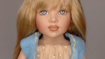 Photo du visage de la poupée Summer d'Helen Kish