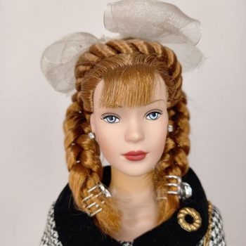 Photo du visage de la poupée Brenda rousse de Robert Tonner