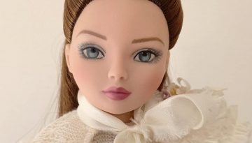 Photo du visage de la poupée Ellowyne de Robert Tonner