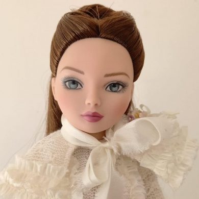 Photo du visage de la poupée Ellowyne de Robert Tonner