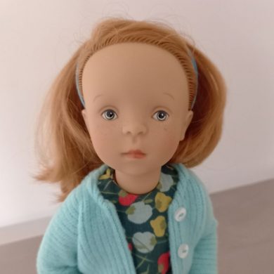 Photo du visage de Lyana de Sylvia Natterer pour PetitCollin