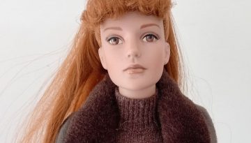 Photo du visage de la poupée Sydney de Robert Tonner