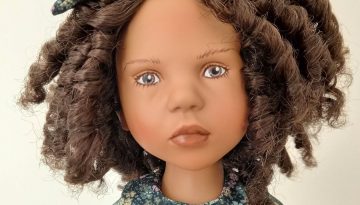 Photo du visage de la poupée Anea de Zwergnase