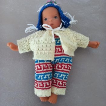 photo du bébé de la poupée péruvienne de Sylvia Natterer