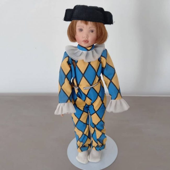 Photo de la poupée Pierrot d'Helen Kish