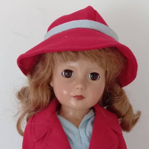 Photo du visage de la poupée American Child de Effanbee