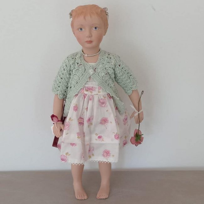 Photo de la poupée Anneke de Ulrike Hutt pour Götz