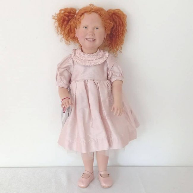 Photo de la poupée Capucine de Anne Mitrani pour Götz