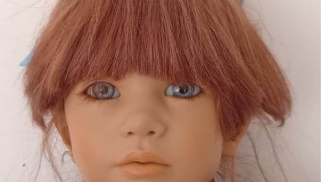 Photo du visage de la poupée Janka d'Annette Himstedt