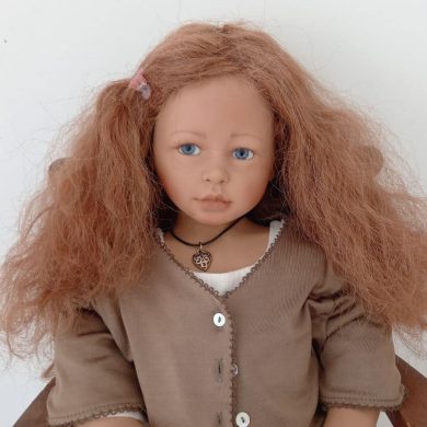 Photo du visage de la poupée Nicoletta de Heidi Plusczok