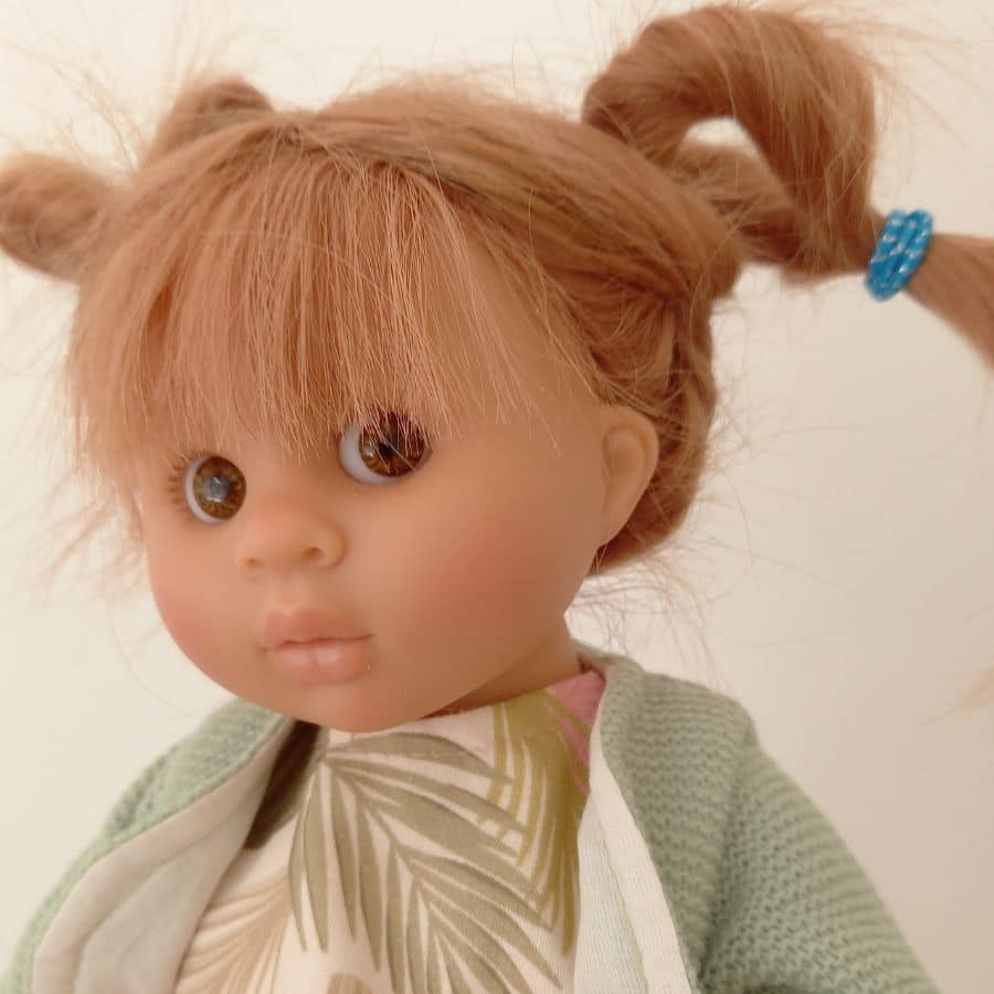 Photo du visage de la poupée Lotta de Schildkröt