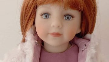 Photo du visage de la poupée Savannah de Maru