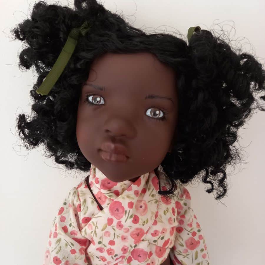 Photo du visage de la poupée Lamia de Zwergnase