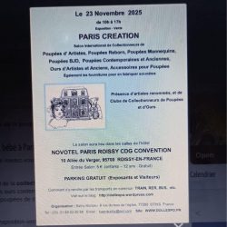 Affiche du salon de la poupée 2025