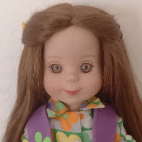 Photo du visage de la poupée Hippie de Betsy McCall de Robert Tonner