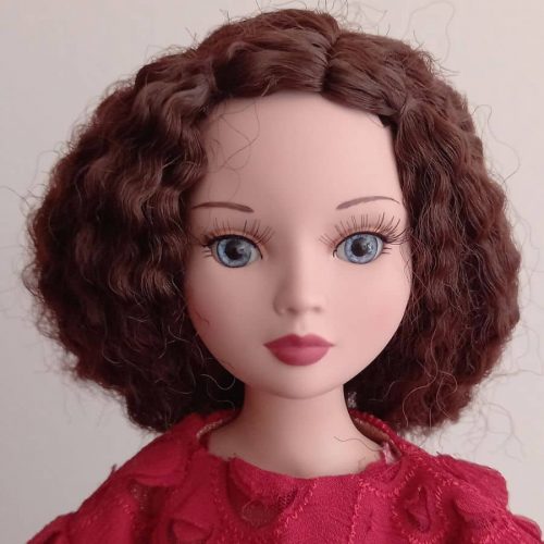 Photo du visage de la poupée Wistful Red de Ellowyne de Robert Tonner