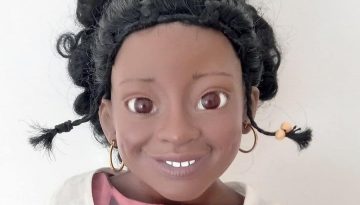 Photo du visage de la poupée Jenne de Philip Heath