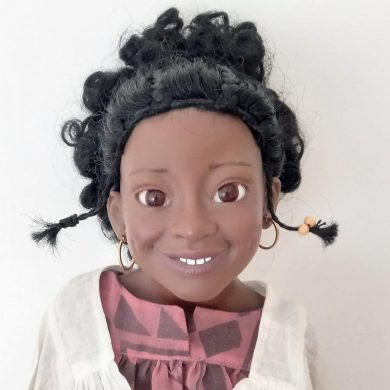 Photo du visage de la poupée Jenne de Philip Heath