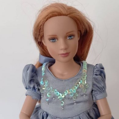 Photo du visage de la poupée Marley de Robert Tonner