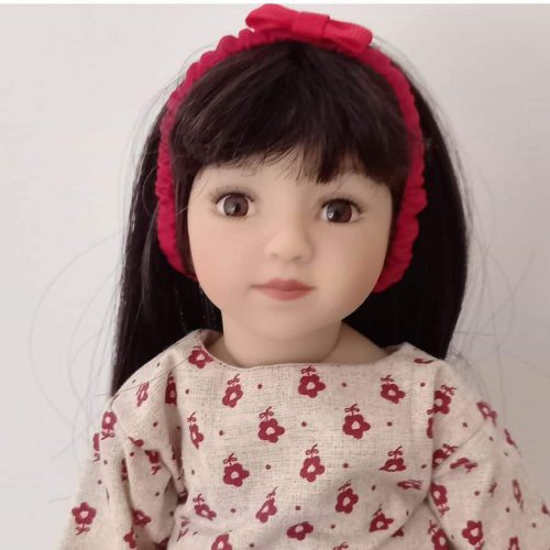 Photo du visage de la poupée Minipal de Maru