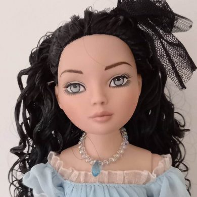 Photo du visage de la poupée Moody Blues de Robert Tonner