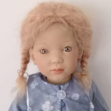 Photo du visage de la poupée Trudi d'Annette Himstedt