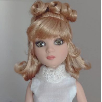 Photo du visage de la poupée Prudence de Ellowyn Robert Tonner