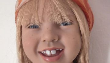 Photo du visage de la poupée Benedetta de Zwerganse