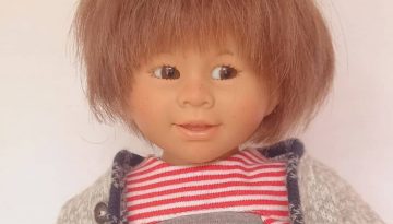 Photo du visage de la poupée Tom de Schildkrot