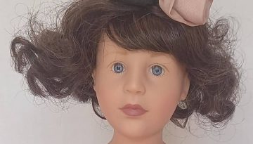 Photo du visage de la poupée Sweet Sixteen de ildegard Gunzel pour Gotz