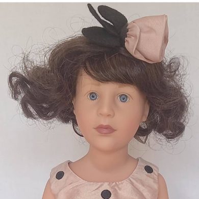 Photo du visage de la poupée Sweet Sixteen de ildegard Gunzel pour Gotz