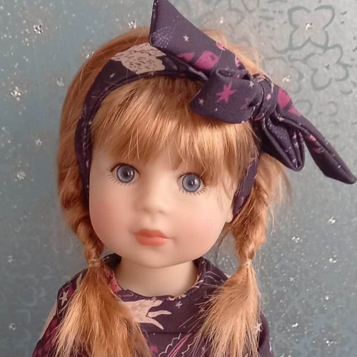 Photo du visage de la poupée Yella de Schildkrot