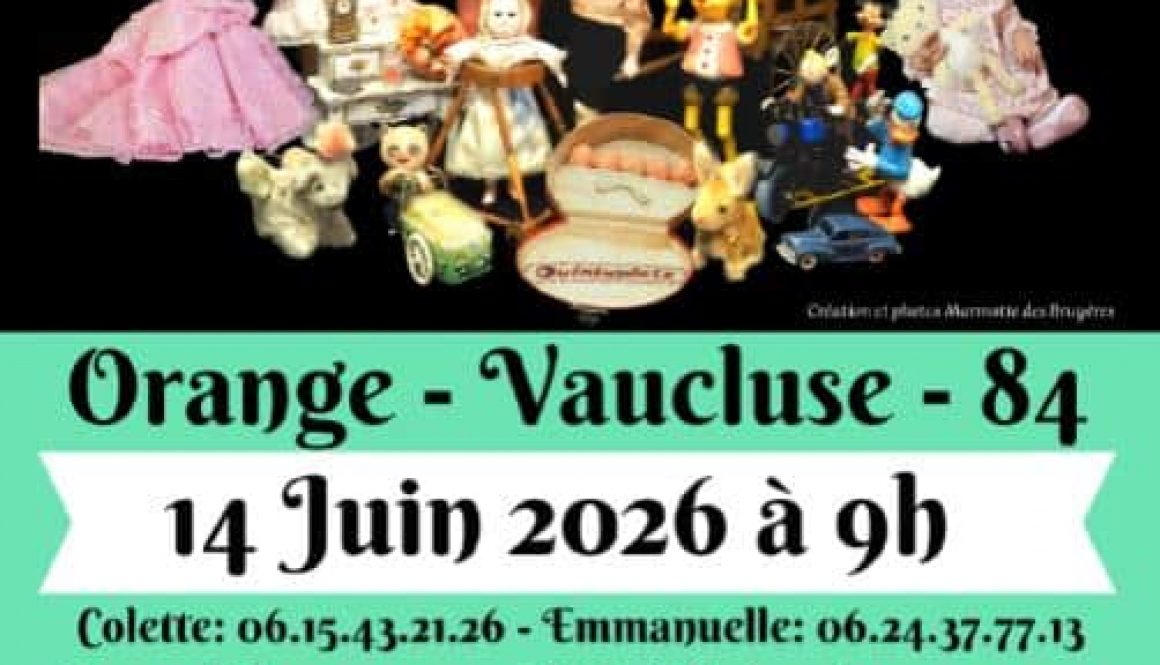Salon de la poupée et du jouet à Orange
