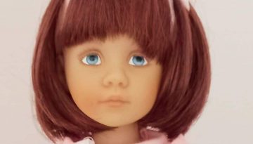 Photo du visage de la poupée bjd de Dianna Effner