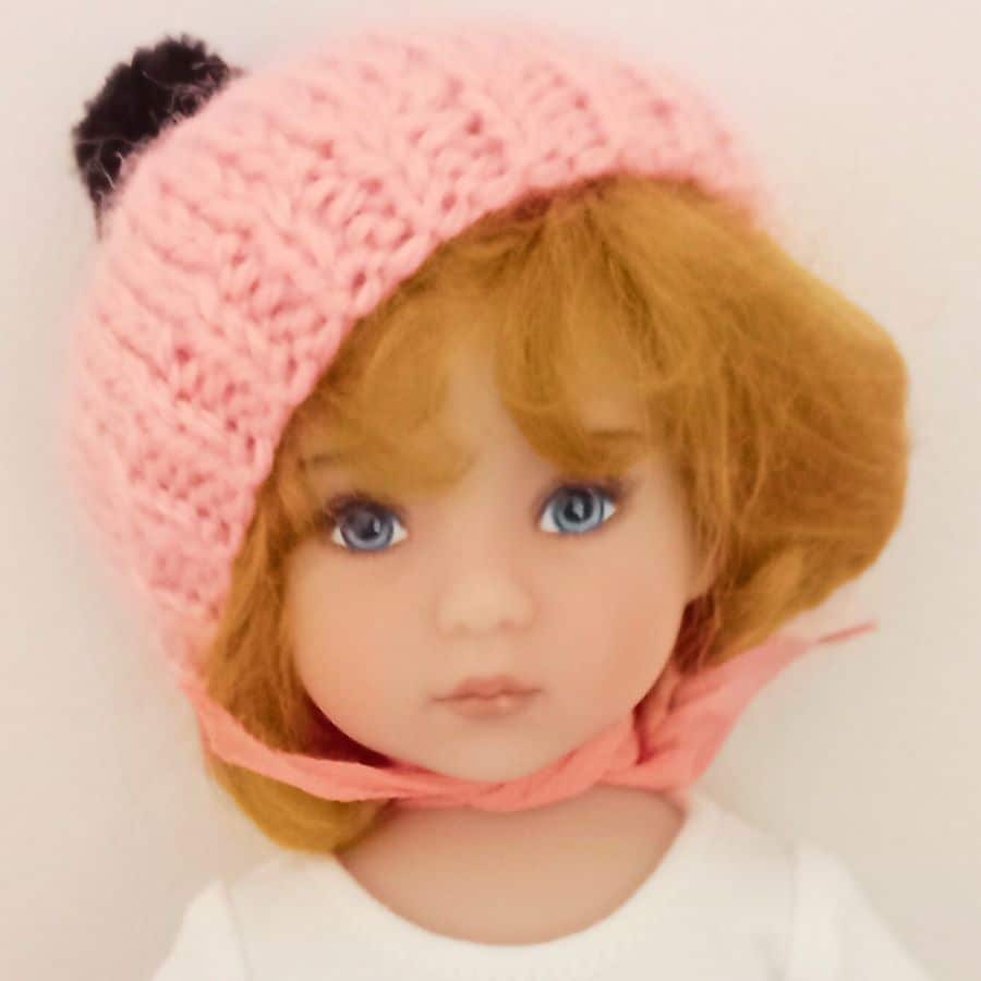 Photo du visage de la poupée Peggy Sue de Dianna Effner