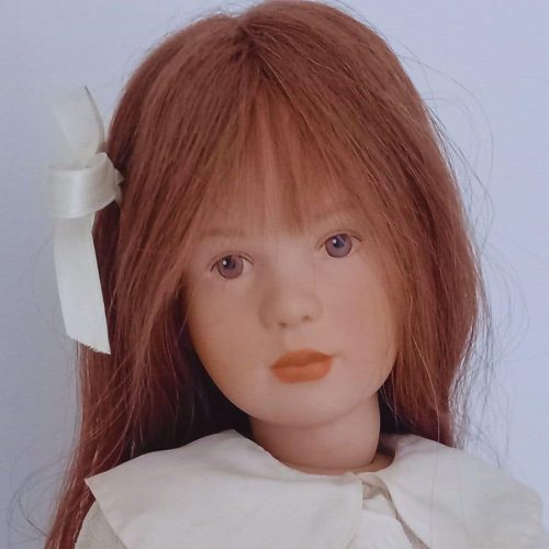 Photo du visage de la poupée Anne de Jutta Kissling